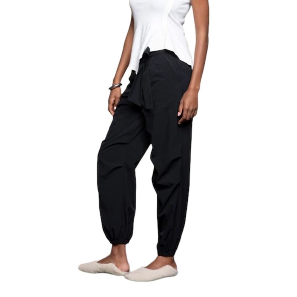Paskho Women's Black Serene Ultra Comfortable Jogger Pants Size XS